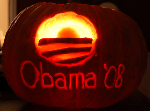Obama pumpkin